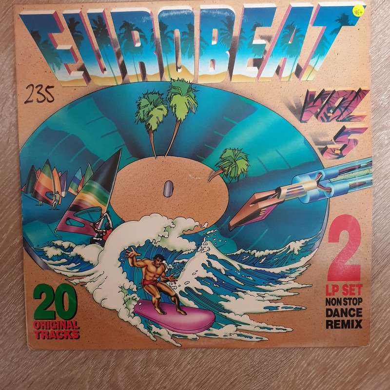 Eurobeat Vol 5 -  Vinyl LP Record - Very-Good+ Quality (VG+)