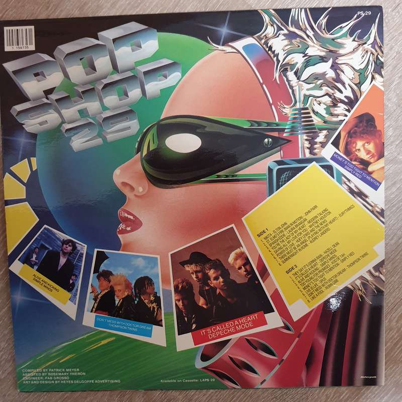 Pop Shop - Vol 29 -  Original Artists - Vinyl LP Record - Very-Good+ Quality (VG+)