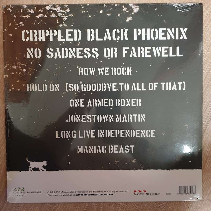 Crippled Black Phoenix  No Sadness Or Farewell - Vinyl LP Record - Sealed