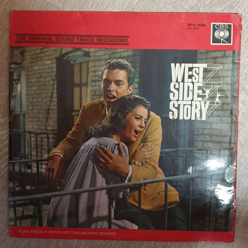 West Side Story (Natalie Wood) - Vinyl LP Record - Opened  - Very-Good- Quality (VG-)