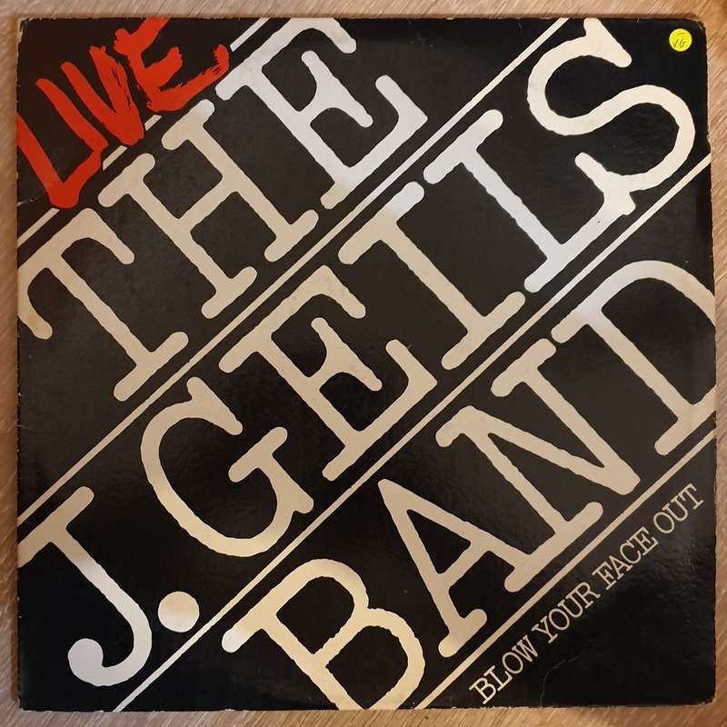 The J. Geils Band  Live - Blow Your Face Out - Vinyl LP Record - Opened  - Very-Good- Quali...