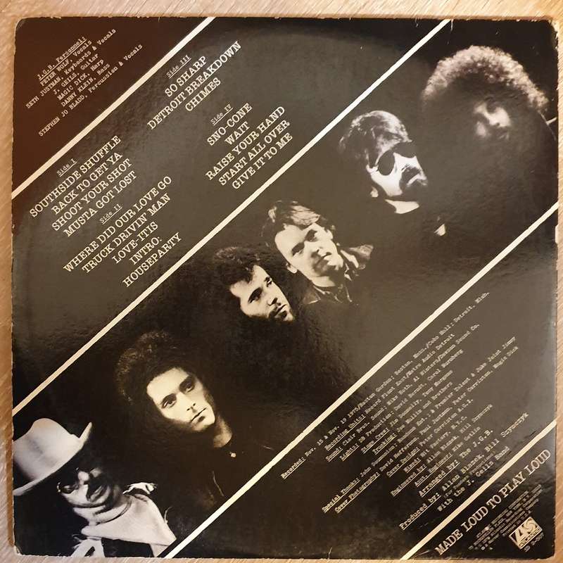 The J. Geils Band  Live - Blow Your Face Out - Vinyl LP Record - Opened  - Very-Good- Quali...