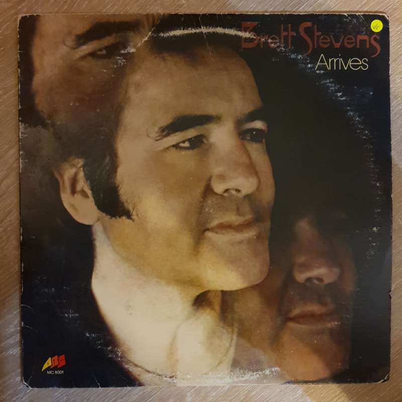 Brett Stevens  Arrives - Vinyl LP Record - Opened  - Very-Good Quality (VG)