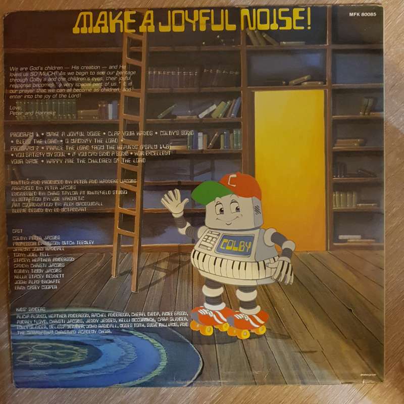 Peter Jacobs, Hanneke Jacobs  Make A Joyful Noise!: Introducing Colby! -  Vinyl LP Record -...