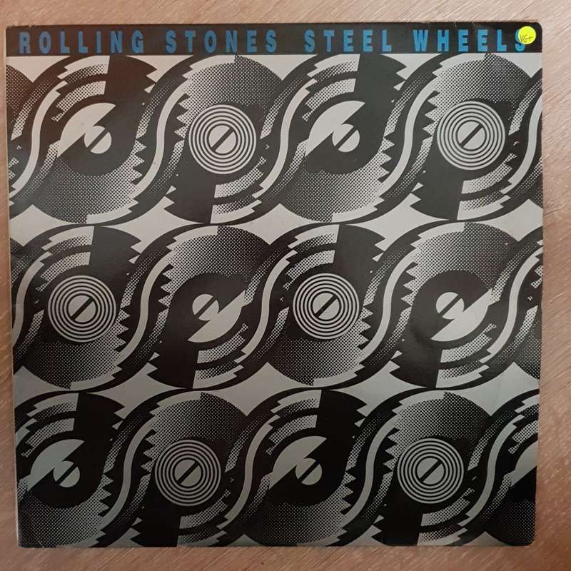 The Rolling Stones  Steel Wheels -  Vinyl LP Record - Very-Good+ Quality (VG+)