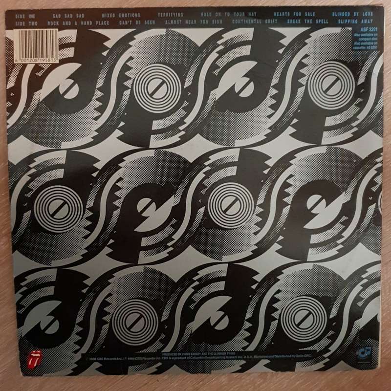 The Rolling Stones  Steel Wheels -  Vinyl LP Record - Very-Good+ Quality (VG+)