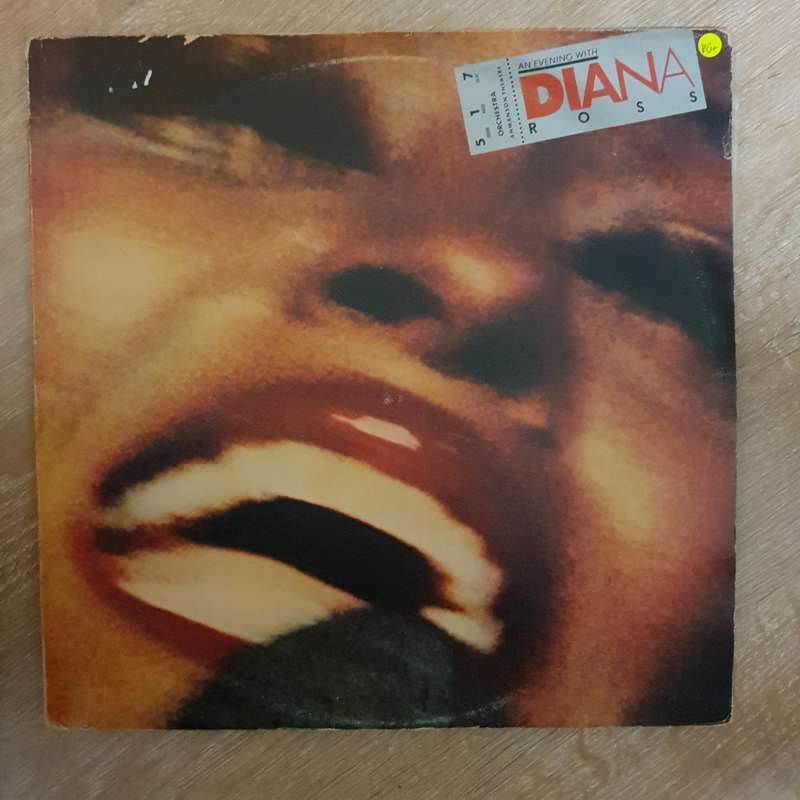 Diana Ross  An Evening With Diana Ross -  Double Vinyl LP Record - Very-Good+ Quality (VG+)