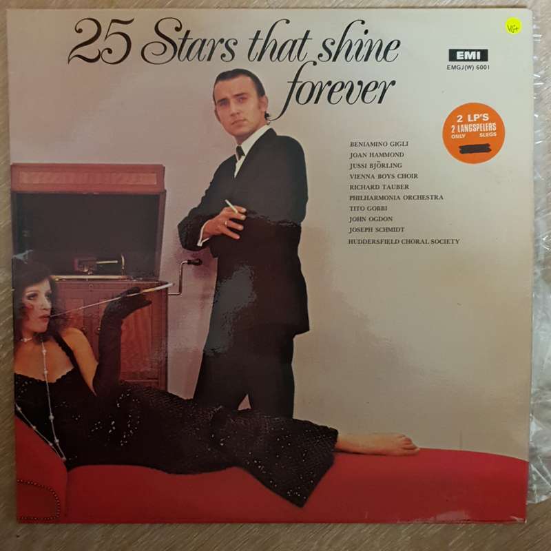 25 Stars That Shine Forever - Vinyl LP Record - Very-Good+ Quality (VG+)