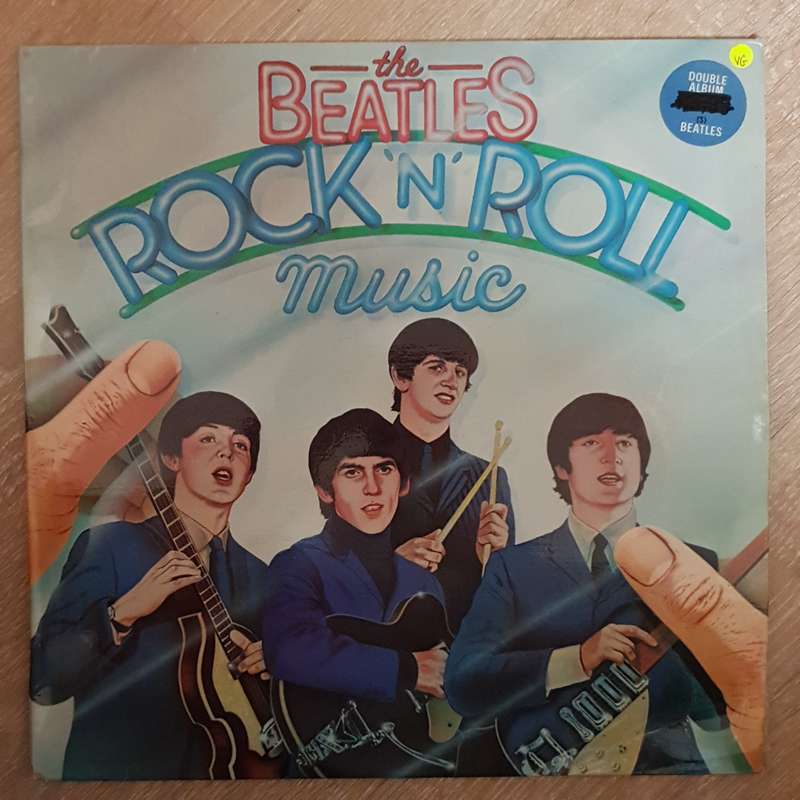 Beatles - Rock & Roll Music - Double Vinyl LP Record - Very-Good Quality (VG) (verry)