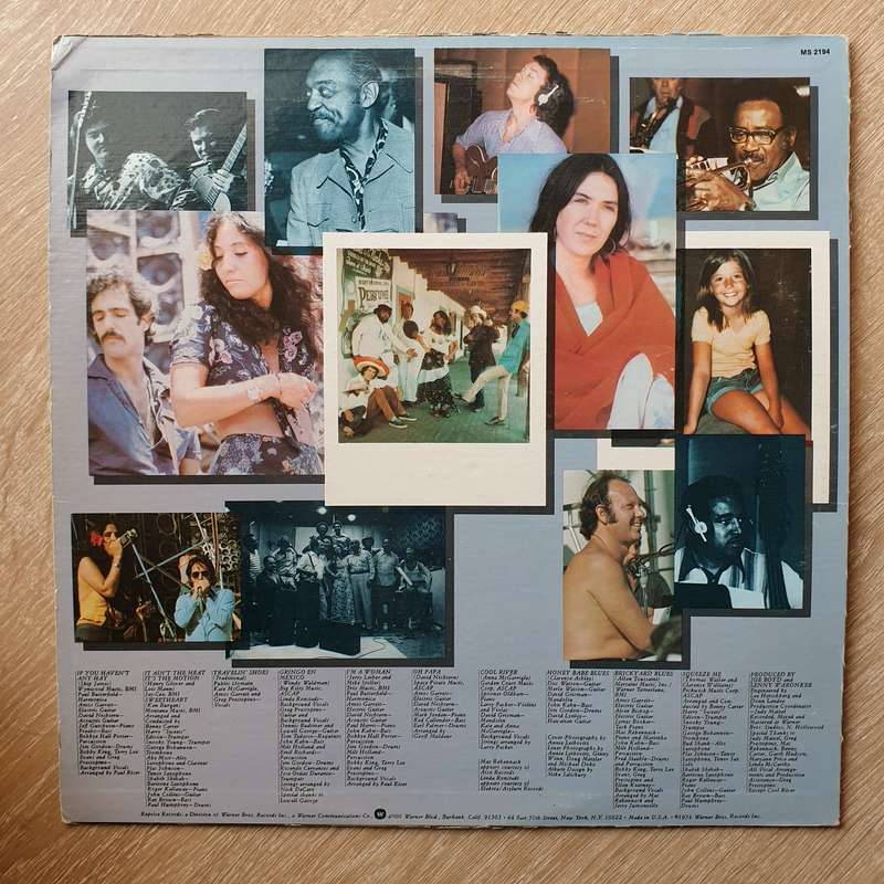 Maria Muldaur  Waitress In A Donut Shop - Vinyl LP Record - Very-Good+ Quality (VG+)