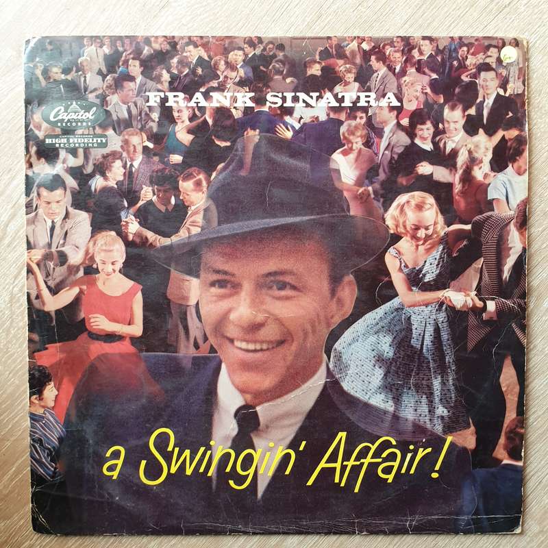Frank Sinatra -  A Swinging Affair  Vinyl LP Record - Opened  - Good+ Quality (G+)