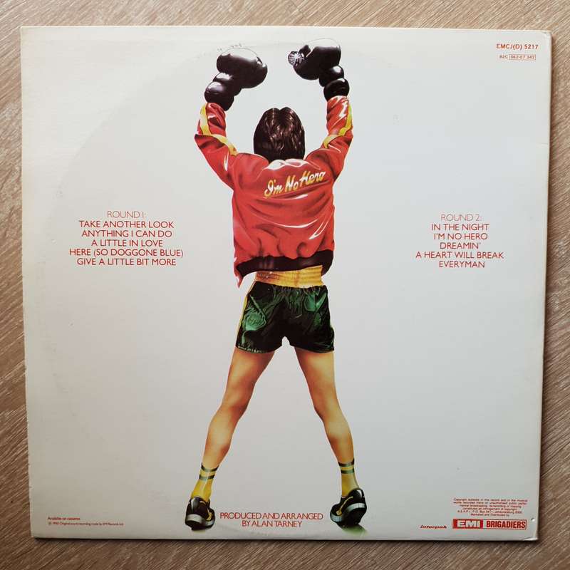 Cliff Richard - I'm No Hero -  Vinyl LP Record - Very-Good+ Quality (VG+)