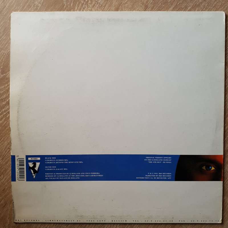 CJ Bolland  Camargue (The Remixes) -  Vinyl LP Record - Very-Good+ Quality (VG+)