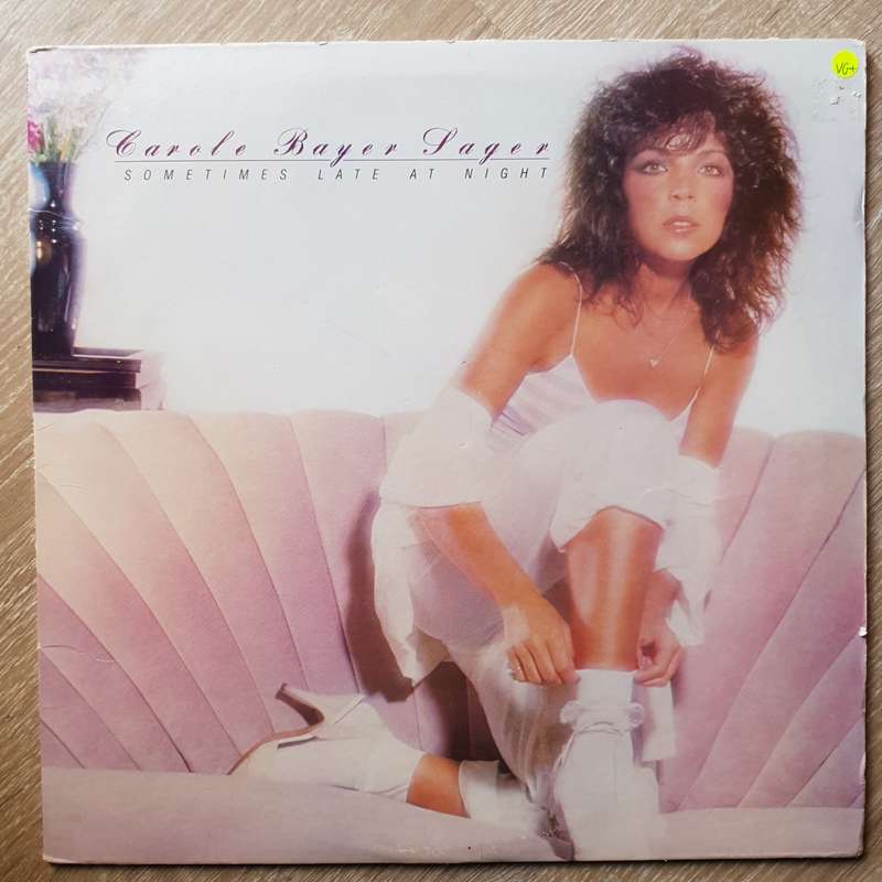 Carole Bayer Sager  Sometimes Late At Night -  Vinyl LP Record - Very-Good+ Quality (VG+)