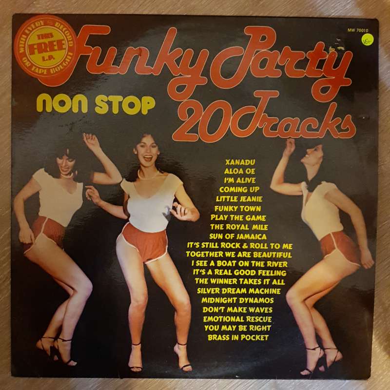 Funky Party Non Stop - 20 Tracks -  Vinyl Record - Very-Good+ Quality (VG+)