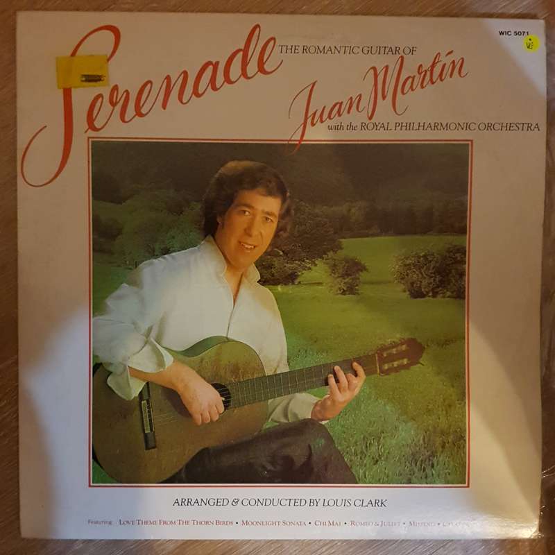 Juan Martín With The Royal Philharmonic Orchestra  Serenade -  Vinyl Record - Very-Good+ Q...