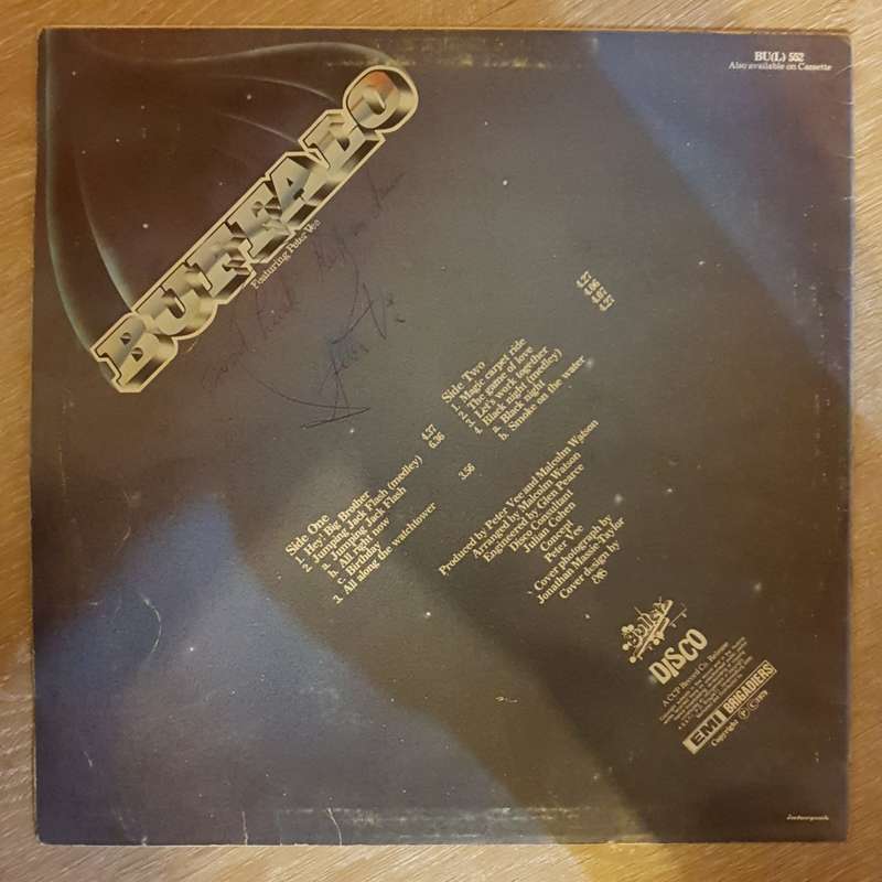 Buffalo - Magic Carpet Ride  - Vinyl LP Record - Opened  - Very-Good- Quality (VG-)