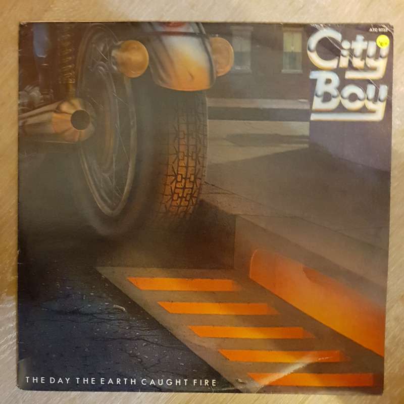 City Boy - The Day The Earth Caught Fire - Vinyl LP Record - Very-Good+ Quality (VG+)