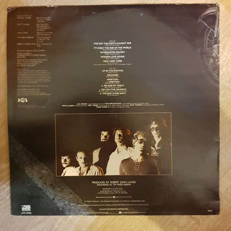 City Boy - The Day The Earth Caught Fire - Vinyl LP Record - Very-Good+ Quality (VG+)