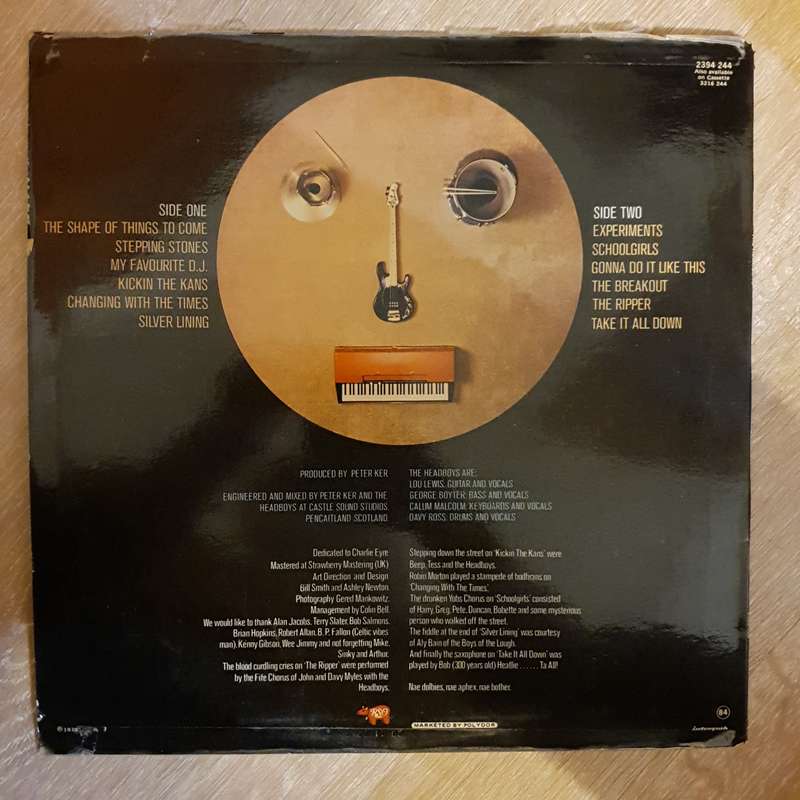 The Headboys  The Headboys - Vinyl LP Record - Very-Good+ Quality (VG+)