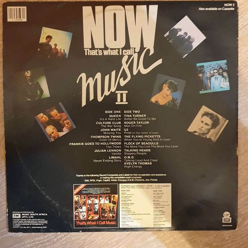Now That's What I Call Music Vol 2 - Vinyl LP Record - Very-Good+ Quality (VG+)