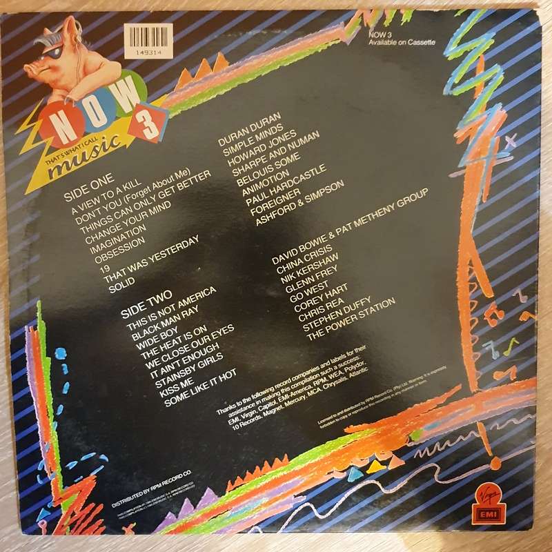 Now That's What I Call Music Vol 3 - Original Artists - Vinyl LP Record - Very-Good+ Quality (VG+)