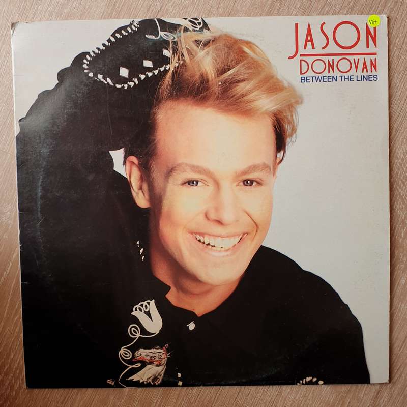 Jason Donovan  Between The Lines - Vinyl LP Record - Very-Good+ Quality (VG+)