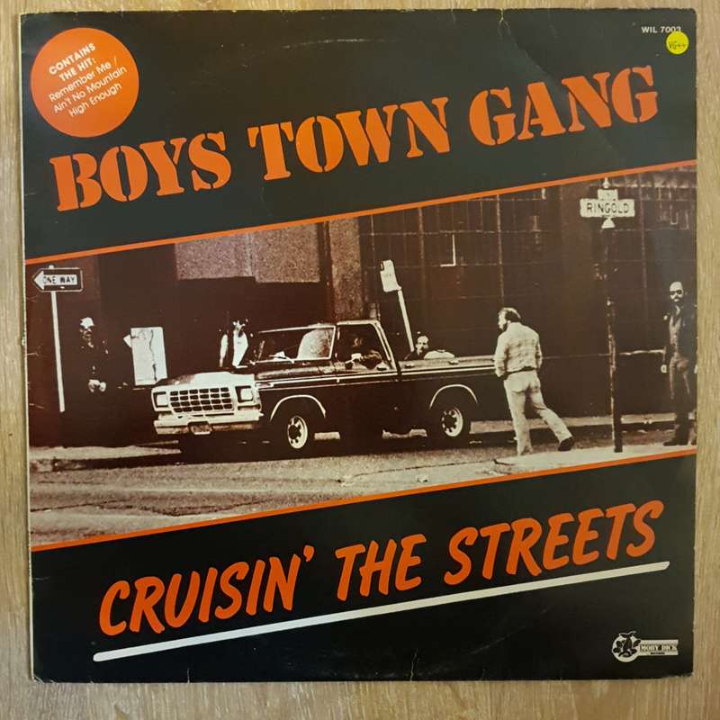 Boys Town Gang - Cruisin' The Streets  - Vinyl LP - Opened  - Very-Good+ Quality (VG+)