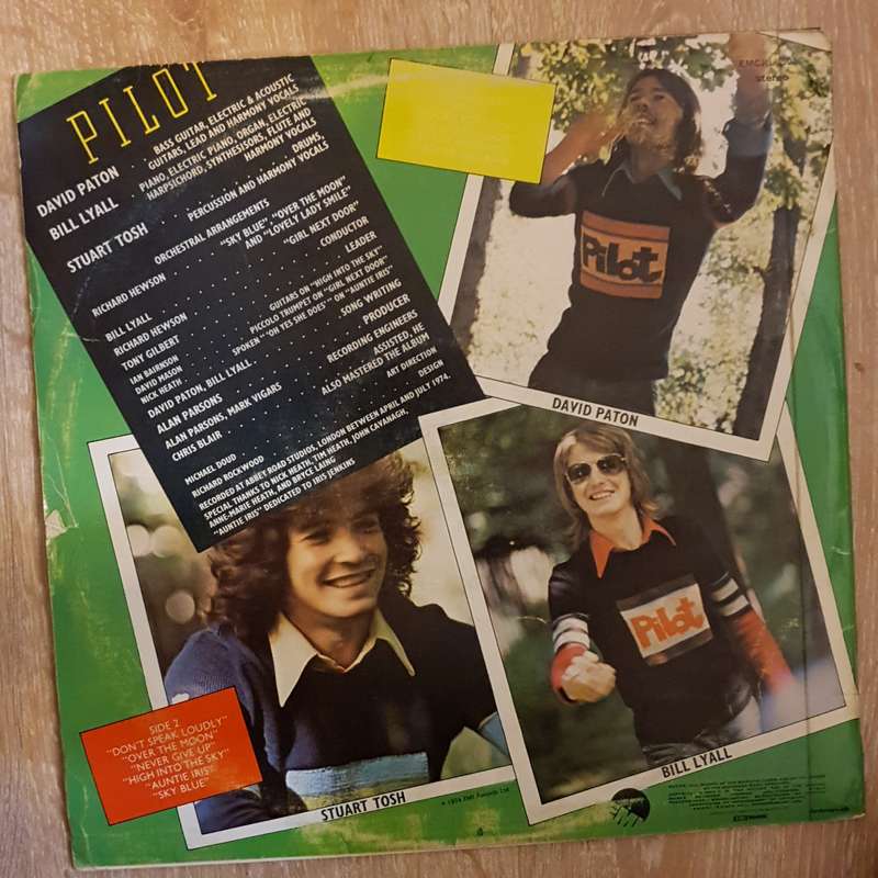 Pilot  From The Album Of The Same Name - Vinyl LP Record - Very-Good+ Quality (VG+)