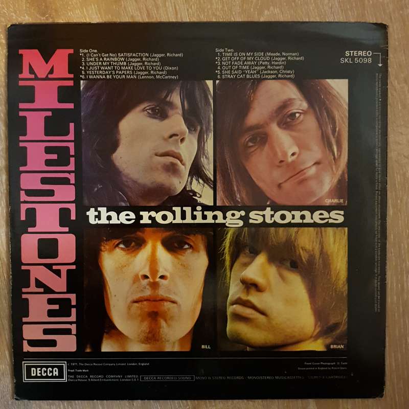 The Rolling Stones  Milestones - Vinyl Record - Opened  - Very-Good+ Quality (VG+)