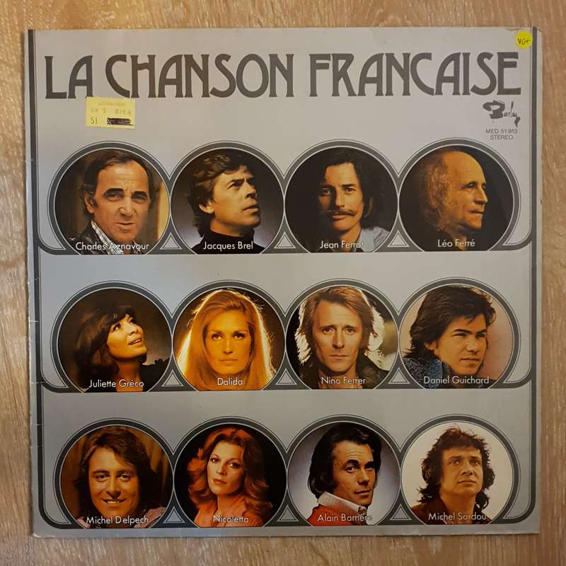 Chanson Francaise - Vinyl Record - Opened  - Very-Good+ Quality (VG+)
