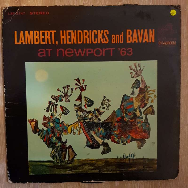 Lambert, Hendricks & Bavan  At Newport '63 - Vinyl LP Record - Opened  - Very-Good Quality ...
