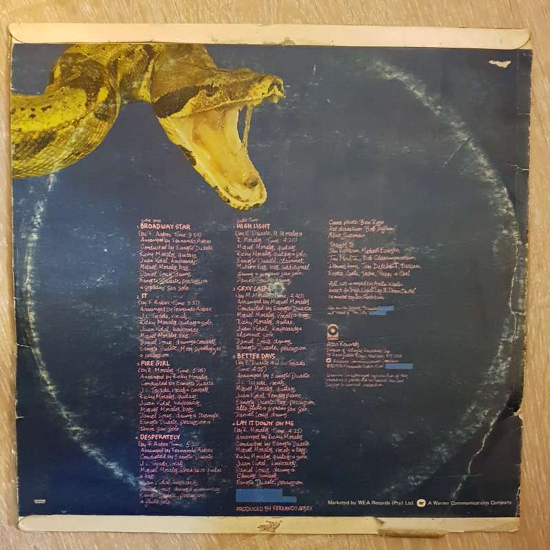 Barrabas  Watch Out -  Vinyl LP Record - Opened  - Very-Good- Quality (VG-)