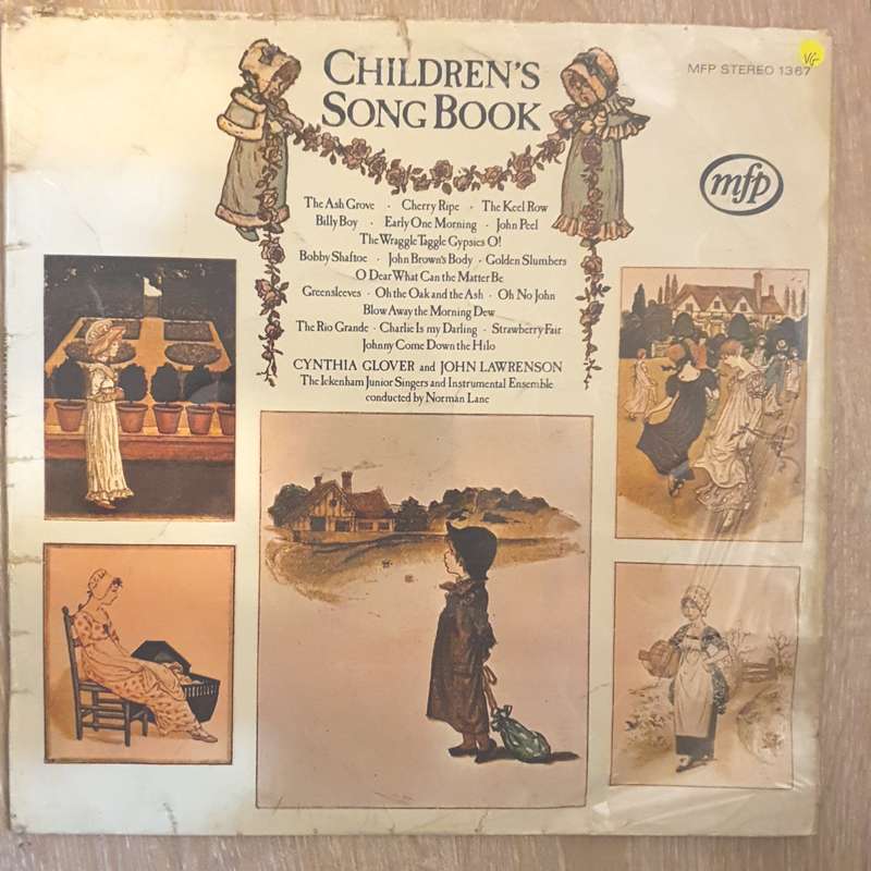 Cynthia Glover, John Lawrenson  Children's Song Book - Vinyl LP Record - Opened  - Very-Goo...