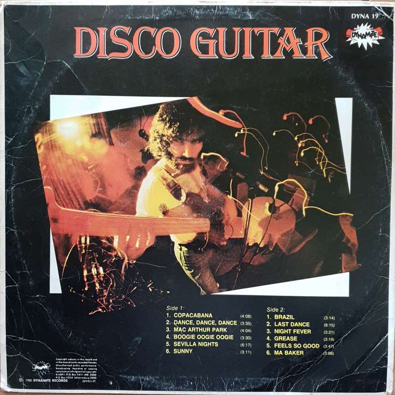 Disco Guitar - Vinyl LP Record - Fair Quality (F)