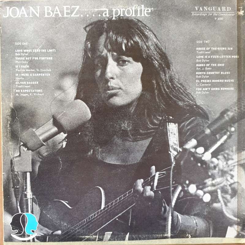 Joan Baez - A Profile - Vinyl LP Record - Opened  - Very-Good Quality (VG)
