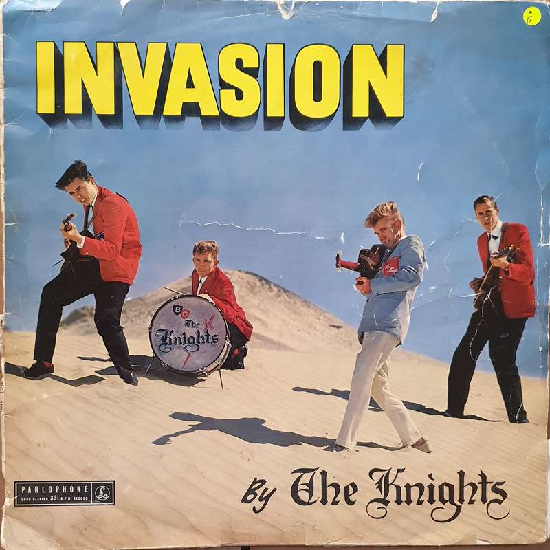 The Knights - Invasion -  Vinyl LP Record - Opened  - Good Quality (G)