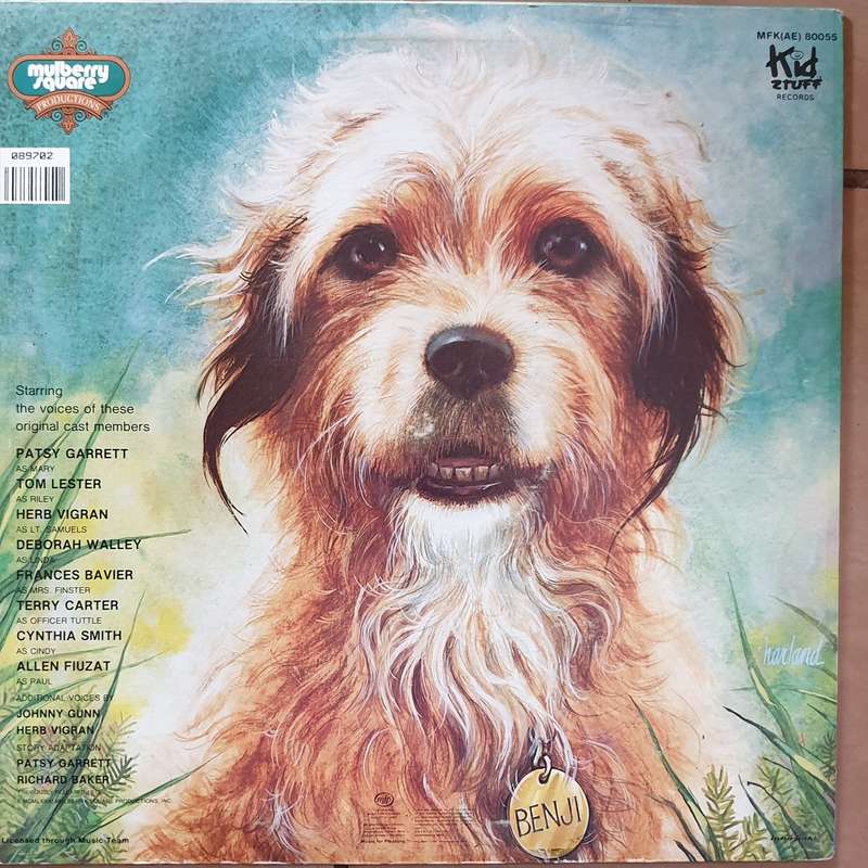 Benji - Original Soundtrack -  Vinyl LP Record - Very-Good+ Quality (VG+)