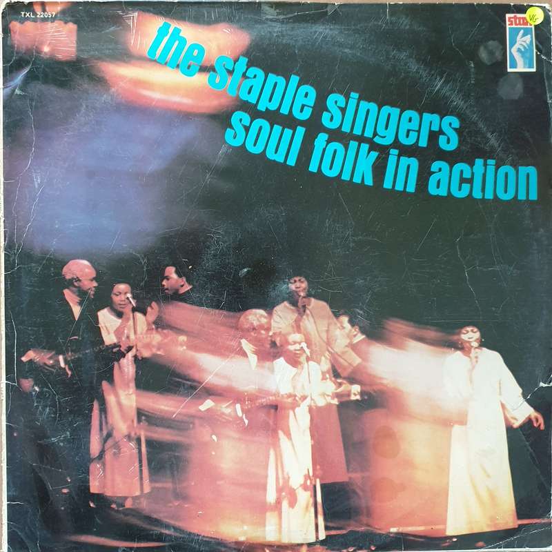 The Staple Singers  Soul Folk In Action - Vinyl LP Record - Opened  - Very-Good Quality (VG)