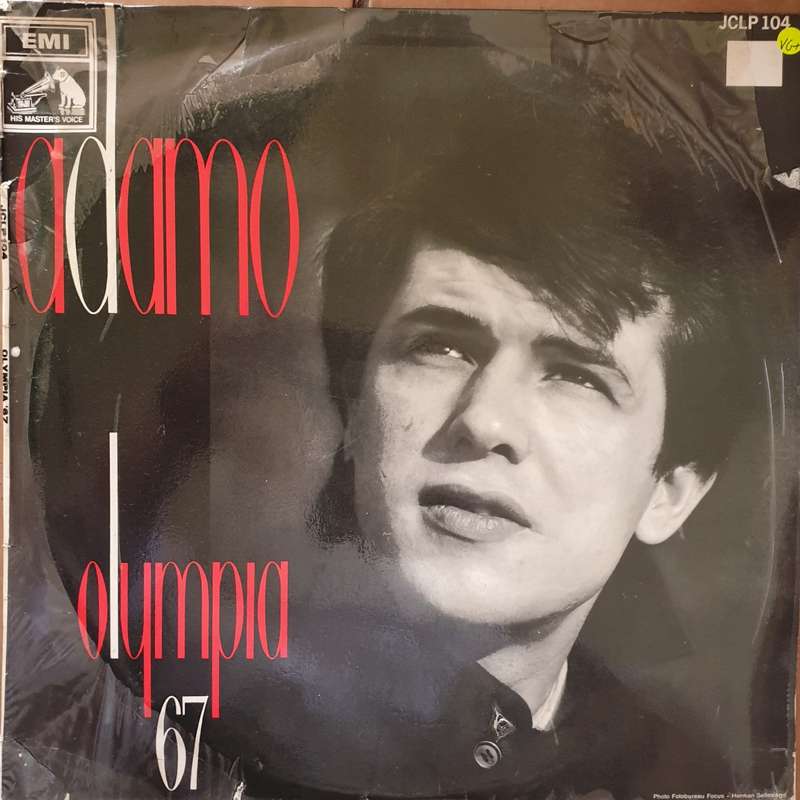 Adamo  Olympia 67 -  Vinyl LP Record - Very-Good+ Quality (VG+)