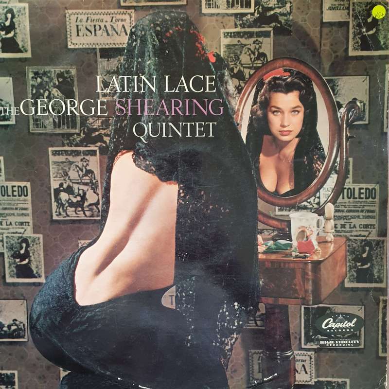 George Shearing Quintet - Latin Lace - Vinyl LP Record - Opened  - Very-Good+ Quality (VG+)