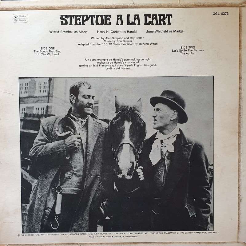 Wilfrid Brambell And Harry H. Corbett  Steptoe À La Cart - Vinyl LP Record - Opened  - Ver...