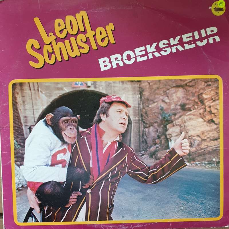 Leon Schuster - Broekskeur - Vinyl LP Record - Opened  - Very-Good- Quality (VG-)