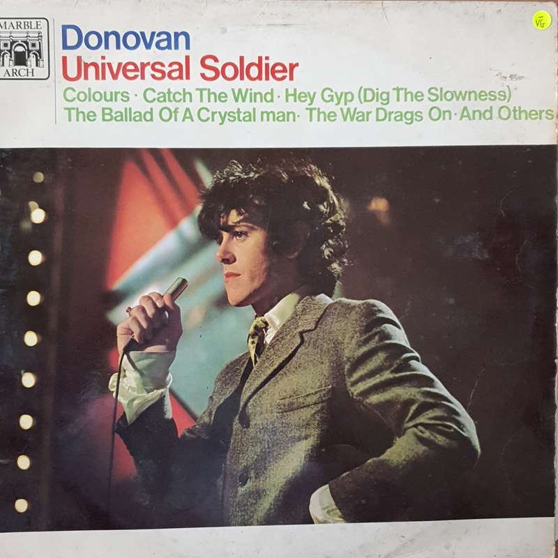 Donovan - Universal Soldier - Vinyl LP Record - Opened  - Very-Good- Quality (VG-)