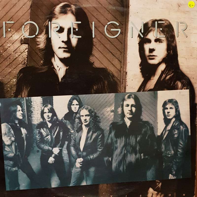 Foreigner - Foreigner -  Vinyl LP Record - Very-Good+ Quality (VG+)