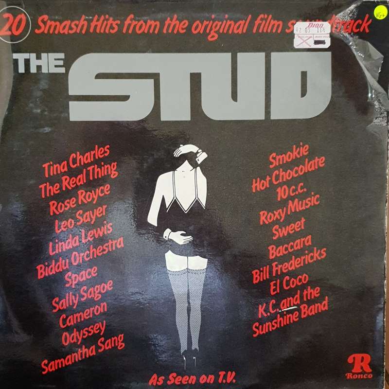 The Stud - 20 Smash Hits from The Original Movie Soundtrack - Vinyl LP Record - Opened  - Very-Go...