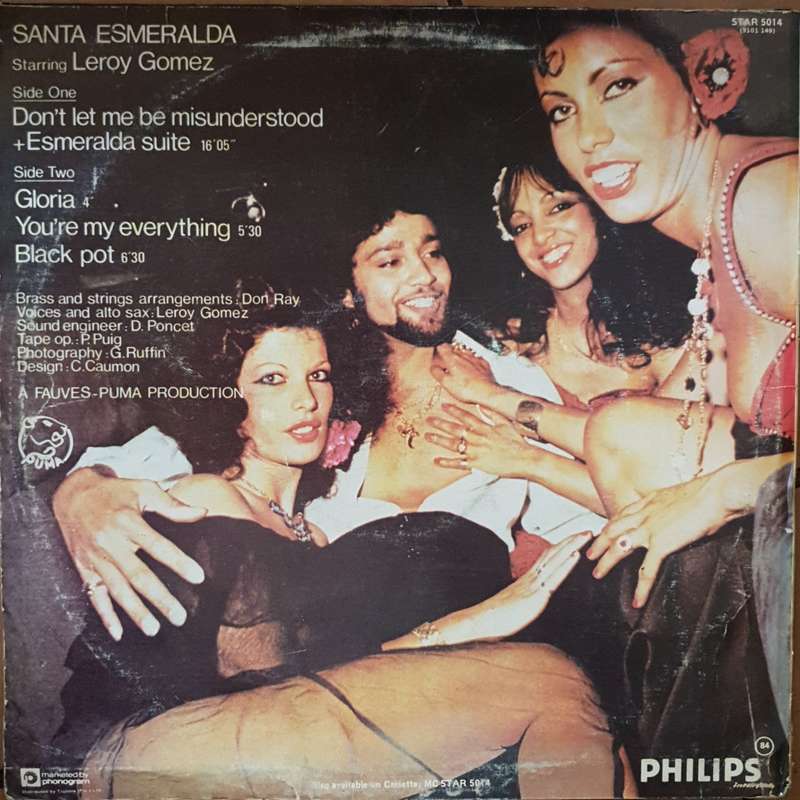 Santa Esmeralda Starring Leroy Gomez- Don't Let Me Be Misunderstood - Vinyl LP Record  (VG+)