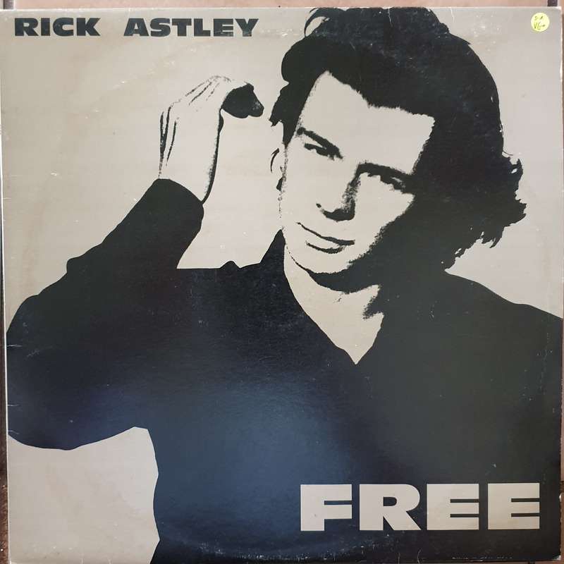 Rick Astley - Free - Vinyl LP Record - Very-Good+ Quality (VG+)