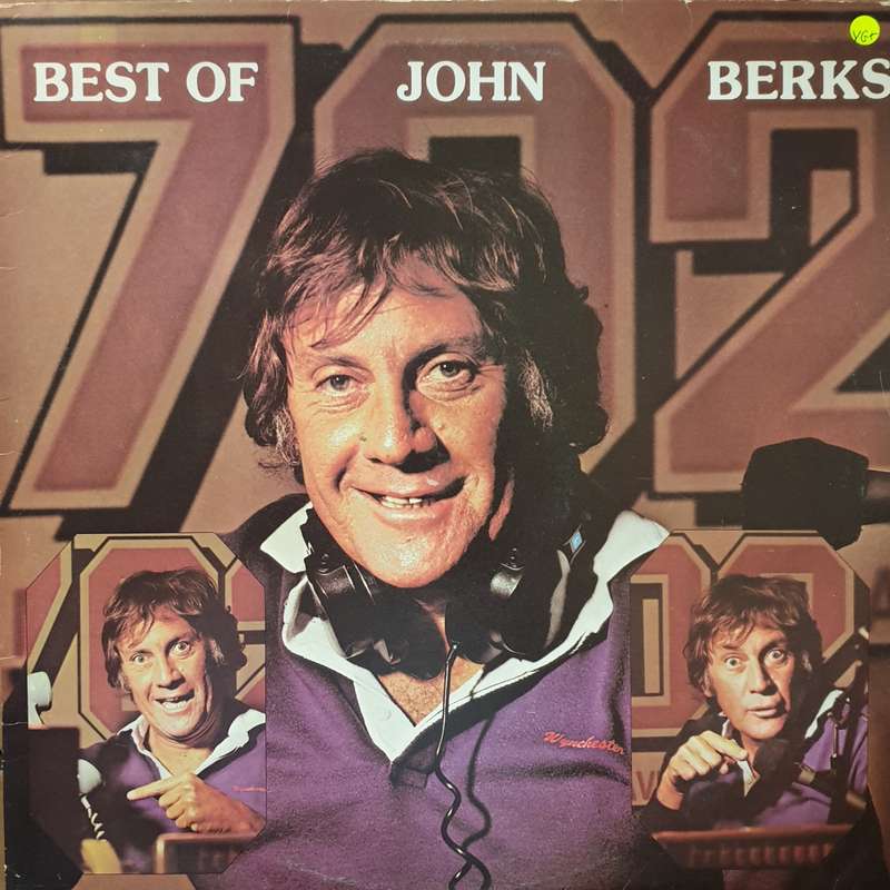 Radio 702 - Best Of John Berks - Vinyl LP Record - Very-Good+ Quality (VG+)