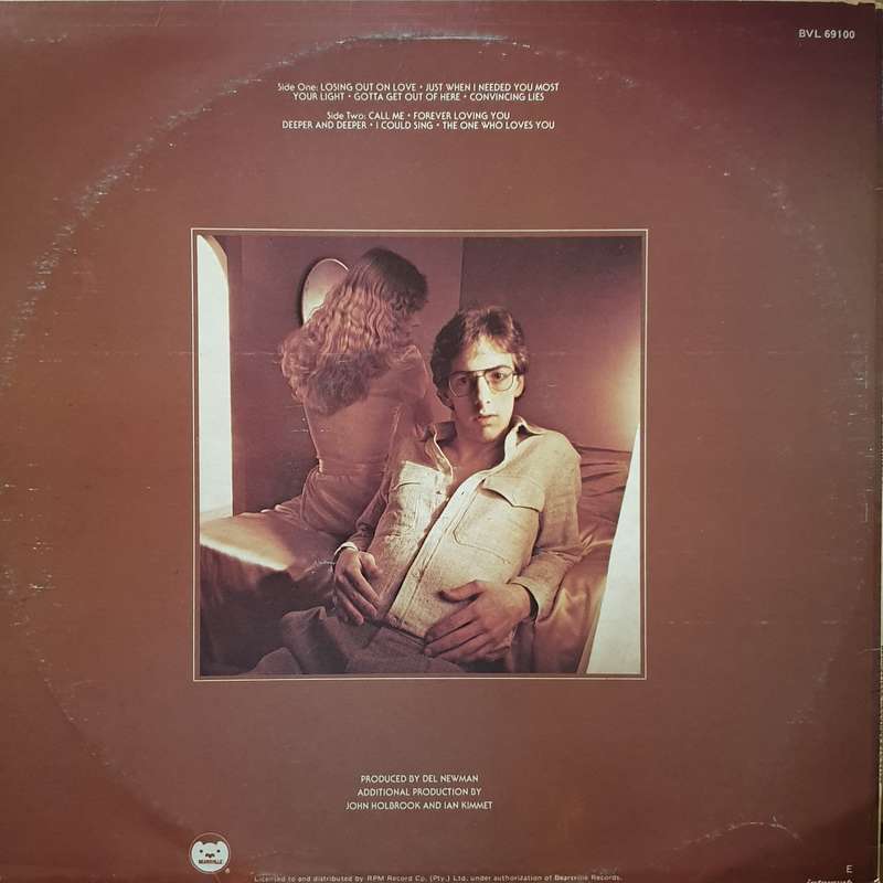 Randy Vanwarmer  Warmer - Vinyl LP Record - Opened  - Very-Good- Quality (VG-)